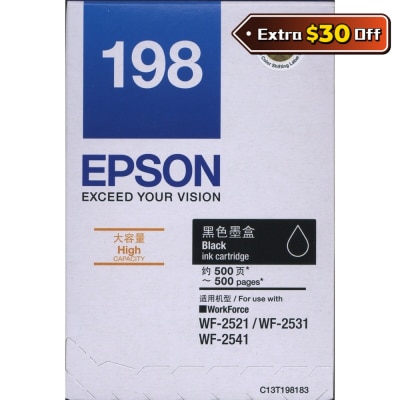 EPSON T198 Black Ink