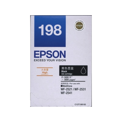EPSON T198 Black Ink