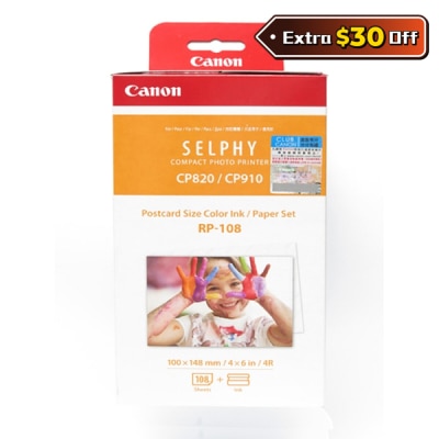 CANON 佳能 RP-108相纸108张连色带套装