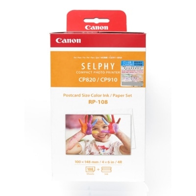 CANON 佳能 RP-108相紙108 張連色帶套裝