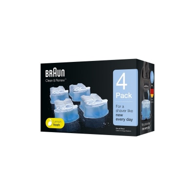 BRAUN 百靈 清洗座補充裝 4個裝 (CCR4)