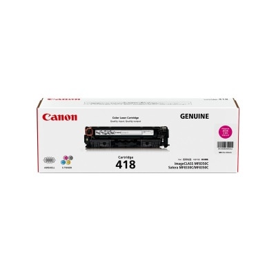 CANON 佳能 Cartridge 418洋紅色 碳粉