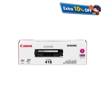 CANON 佳能 Cartridge 418洋紅色 碳粉