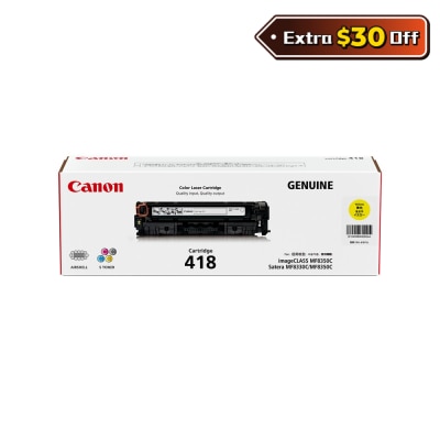 CANON 佳能 Cartridge 418黄色 碳粉