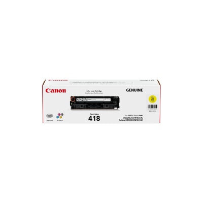 CANON Cartridge 418 Yellow  Toner