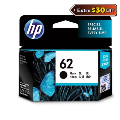 HP 惠普 62 黑色 墨盒