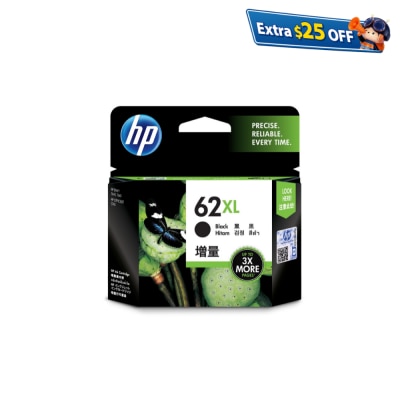 HP 惠普 62XL 黑色 墨盒