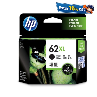 HP 惠普 62XL 黑色 墨盒