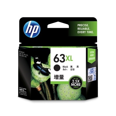 HP 惠普 63XL 高打印量原廠墨盒