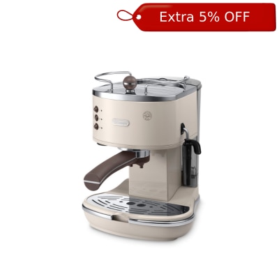 DELONGHI ECOV311 Icona Vintage Series Pump-Driven Espresso Coffee Machine