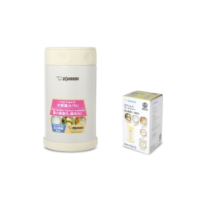 ZOJIRUSHI 象印 0.75L不銹鋼真空燜燒杯