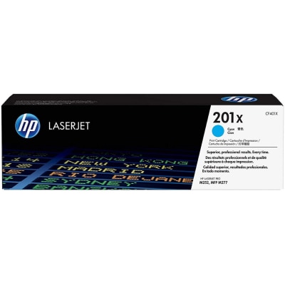 HP 201X Cyan LaserJet Toner