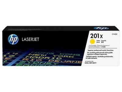HP 惠普 201X 高打印量黄色原厂LaserJet 碳粉盒