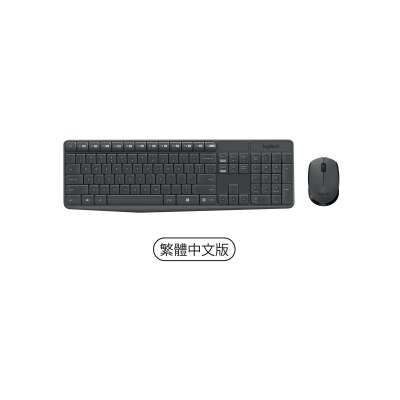 LOGITECH 罗技 - MK235 (中文键盘) 无线鼠标键盘组合