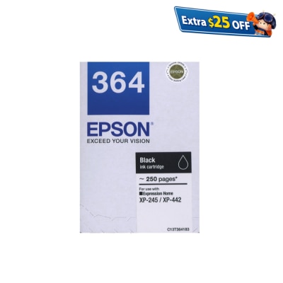 EPSON 愛普生 T364 黑色 墨盒