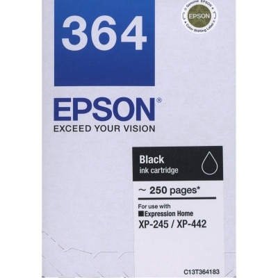 EPSON 愛普生 T364 黑色 墨盒