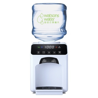 WATSONS WATER 屈臣氏蒸餾水 Wats-Touch 冷熱水機 + 36樽12公升桶裝水