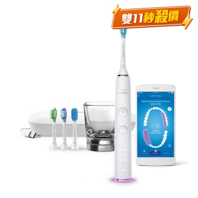 PHILIPS 飞利浦 Sonicare DiamondClean Smart 9500 HX9924/02 声波震动电动牙刷