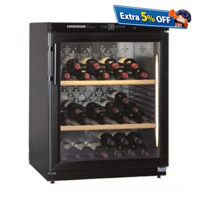 LIEBHERR WKb 1712 121Litres Wine Cellar (60/bottles) (includes unpacking and moving service)