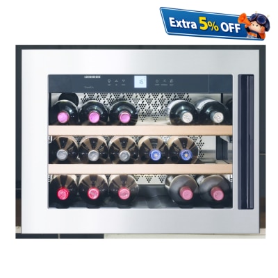 LIEBHERR WKEes 553 47公升 嵌入式紅酒櫃 (18瓶)