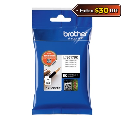BROTHER 兄弟 LC3617 黑色 墨盒