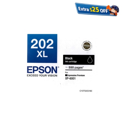 EPSON 愛普生 202XL 黑色 墨盒