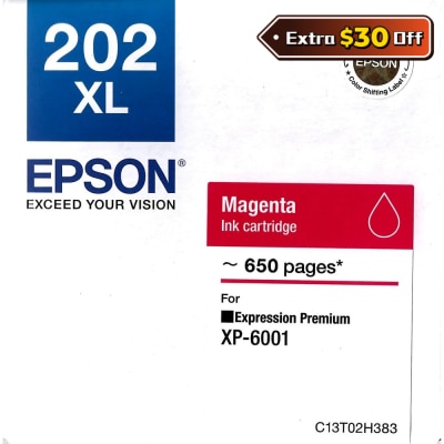 EPSON 爱普生 202XL 洋红色 墨盒
