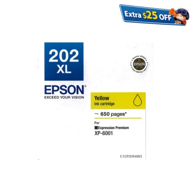 EPSON 爱普生 202XL 黄色 墨盒