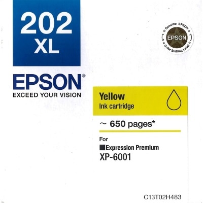 EPSON 爱普生 202XL 黄色 墨盒