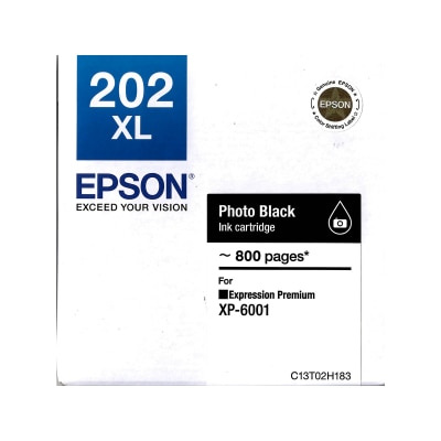 EPSON 202XL Black Ink Cartridge