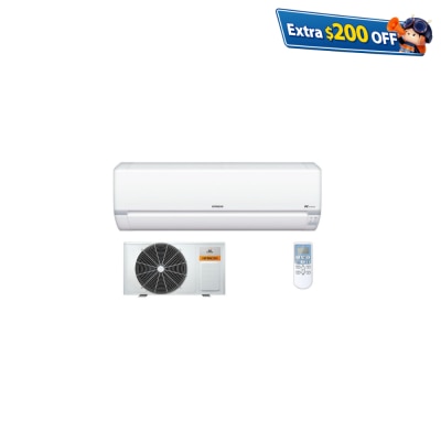 HITACHI RASDX10CSK 1hp Inverter Compact Split Air Conditioner (Included Standard Delivery)