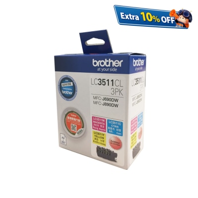 BROTHER 兄弟 LC3511彩色墨盒套裝