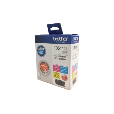 BROTHER LC3511 Colour Ink Package