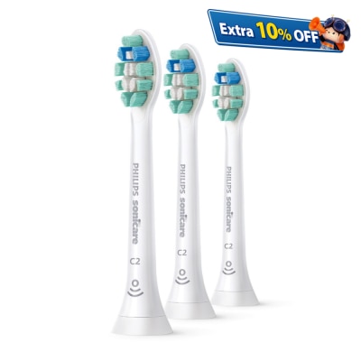 PHILIPS HX9023/67 Sonicare C2 Optimal Plaque Defense Toothbrush Head