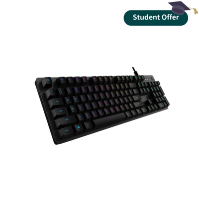 LOGITECH 罗技 G512 CARBON (Clicky ) RGB 机械有线游戏键盘
