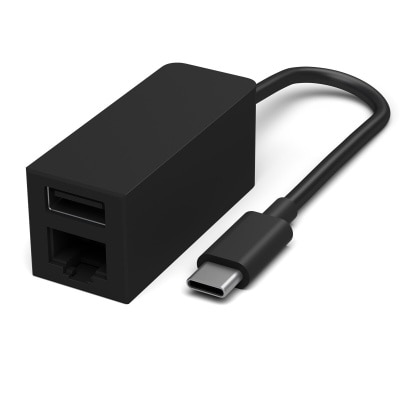 MICROSOFT 微软 USB-C 对乙太网路介面卡及USB 3.0转接器