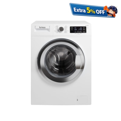 Fortress FW1416B818 8KG 1400RPM Inverter Front Load Washer