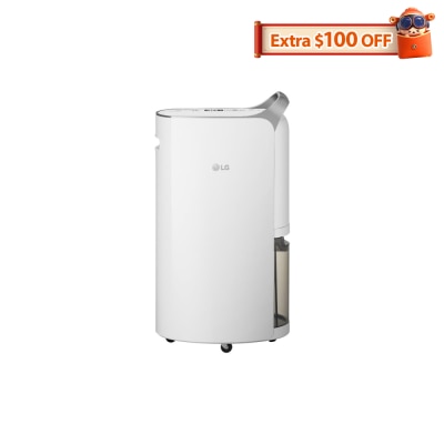 LG 乐金 MD16GQSA1 28L 变频式离子杀菌智能抽湿机