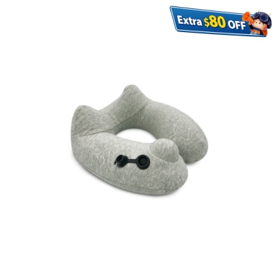 Travelmall 專利3D按壓式充氣連帽枕