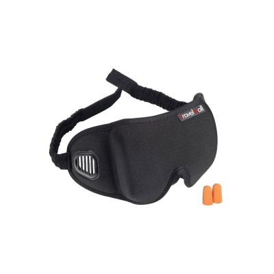 Travelmall - 3D Breathable Sleeping Mask with built-in air vents and ear plug