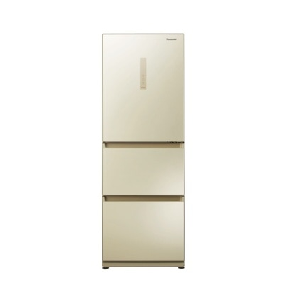 PANASONIC NR-C340GH 273L ECONAVI 3-door Refrigerator (includes unpacking and moving appliance service)