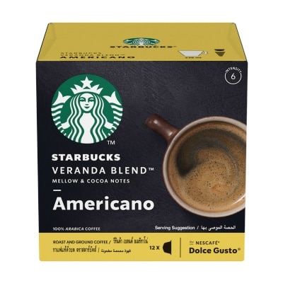 Nescafe Dolce Gusto 星巴克 Veranda Blend 美式咖啡黄金烘焙咖啡胶囊