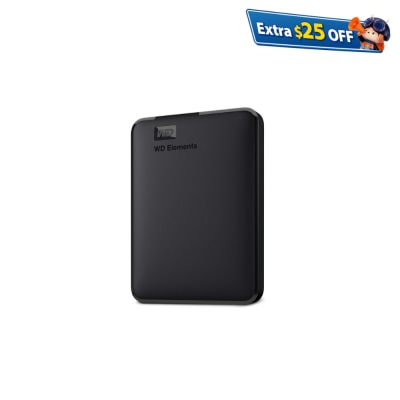 WESTERN DIGITAL ELEMENTS PORTABLE 1TB 可擕式儲存裝置