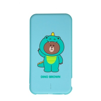 LINE FRIENDS DINO BROWN 5000mAh Power Bank