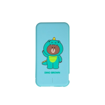 LINE FRIENDS DINO BROWN 5000mAh 移動電源