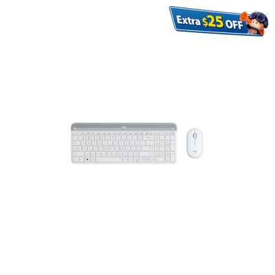 LOGITECH MK470 (English Keyboard) Wireless Mice and Keyboard