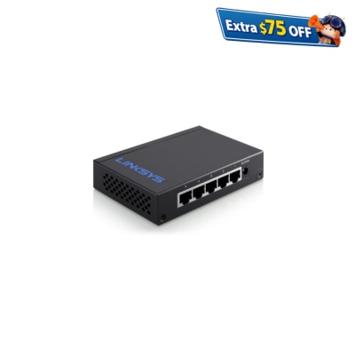LINKSYS LGS105 5-Port Desktop Gigabit Switch