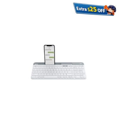 LOGITECH K580 (English Wireless Keyboard) Multi-Device Wireless Keyboard