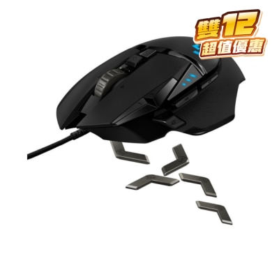 LOGITECH 罗技 G502 HERO 电竞 有线鼠标