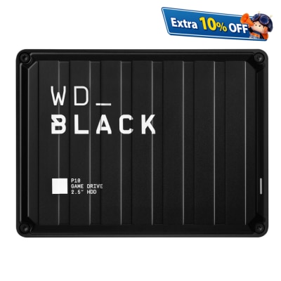 WESTERN DIGITAL WD_BLACK™ P10 Game Drive (4 TB) Portable HDD
